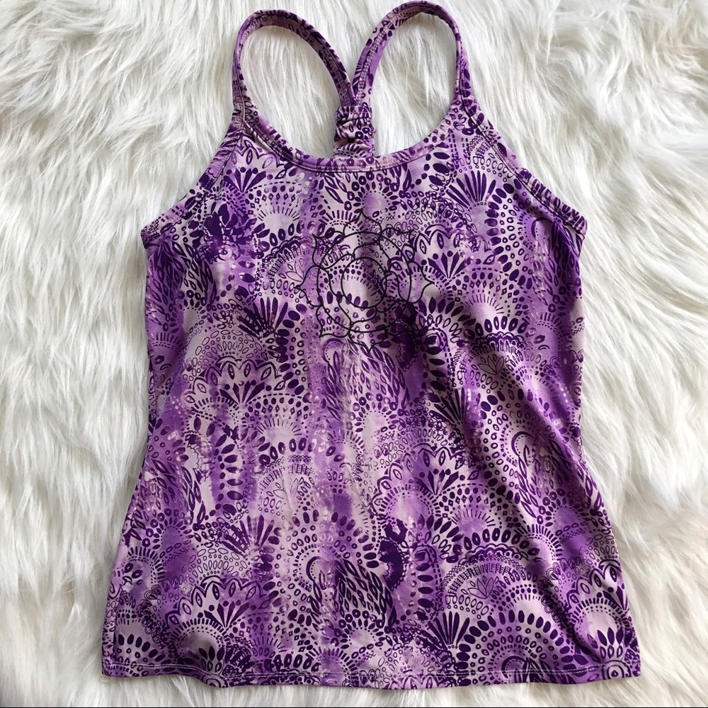 Athleta racerback support tank